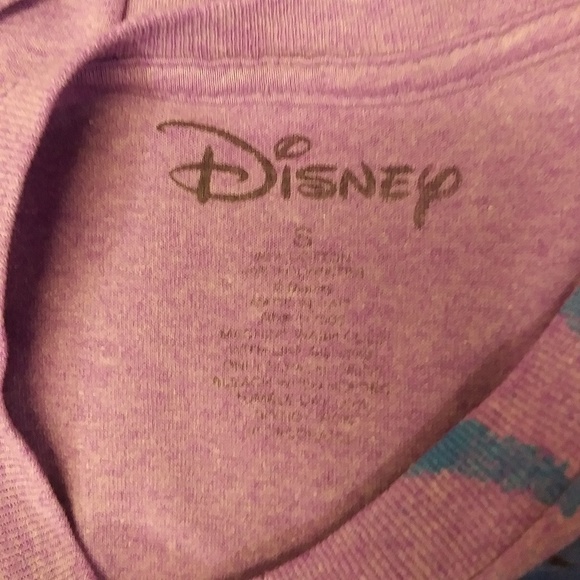 Disney Tee Shirt Goofy Purple Short Sleeves Womens Small - Picture 3 of 7